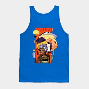 African American girl Tank Top